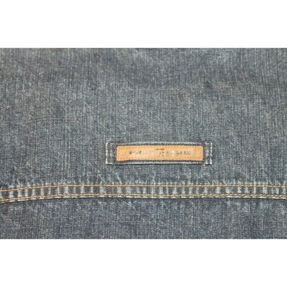 Vintage Y2K Phat Farm SUG Trucker Jacket Denim Graphic Jean Mens Coat Size XL - Picture 8 of 9